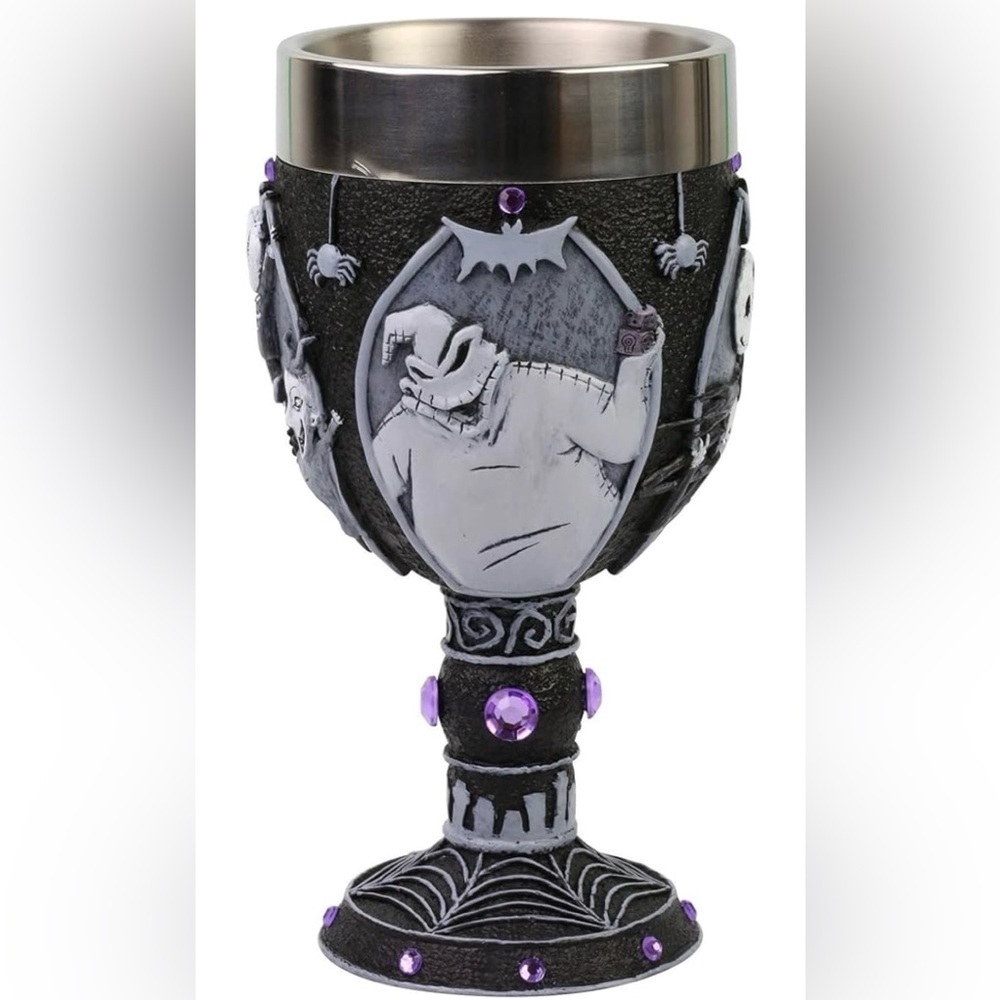 Enesco Disney Showcase Nightmare Before Christmas Characters Decorative Chalice - Picture 4 of 13